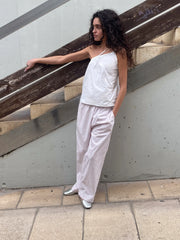 Shoulder Top - White