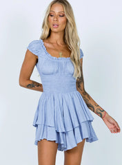 The Love Galore Romper Blue Lower Impact