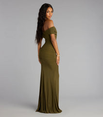 Allison Off-The-Shoulder Mermaid Formal Dress