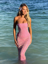 Natty Maxi Dress Pink