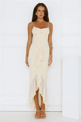 Shimmer In The Dark Mesh Maxi Dress