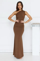 Georgiana One Shoulder Maxi Dress