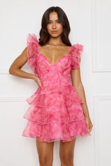 Chic Allure Mini Dress Pink