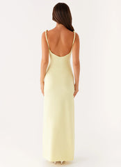 Anastasia Maxi Dress - Yellow