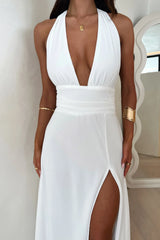Elenor Maxi Dress - White