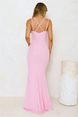 Shimmering Elegance Maxi Dress