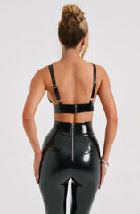 Viola Bra Top - Black