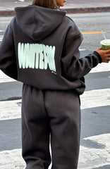 11th Street New York Or Nowhere Oversized Hoodie Matcha Crumble