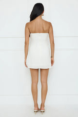 Coconut Love Strapless Mini Dress