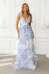 Endless Riviera Maxi Dress Blue