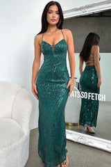 Nolan Maxi Dress - Emerald
