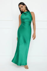 Eden Satin Maxi Dress