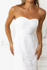 Sea Kissed Strapless Maxi Dress