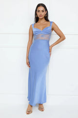 Permission To Party Satin Maxi Dress