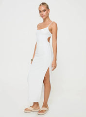 Elestria Maxi Dress White