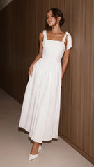 Haisley Maxi Dress - White