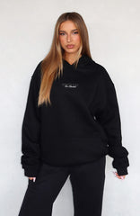 Core Essentials Oversized Hoodie Black